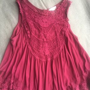 ✨Gorgeous Altard State Lace tank L